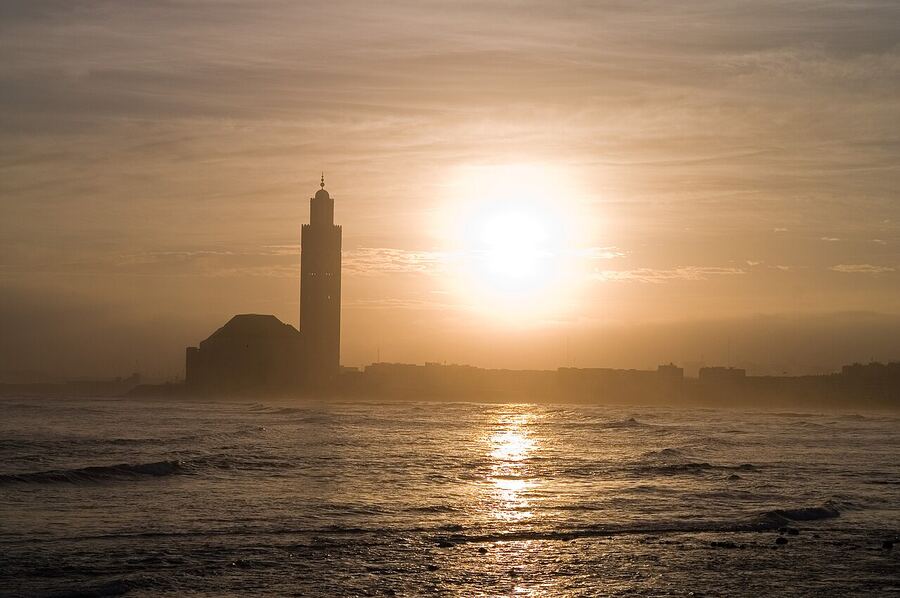 Day 1 · Hassan II — Casablanca